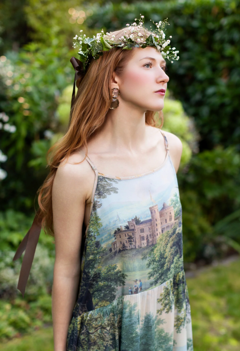 The Mythmaker Bohéme Slip Dress