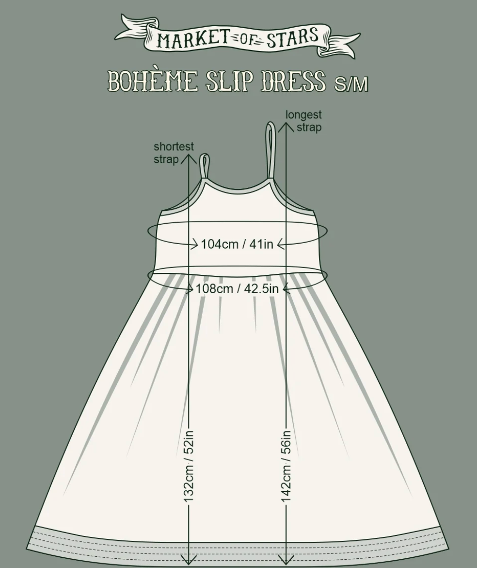 The Mythmaker Bohéme Slip Dress