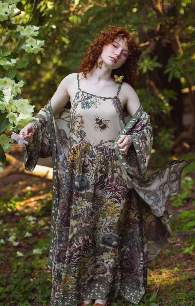 Love Grows Wild Boheme Slip Dress – Chateau Bel Age Boutique (view 4)