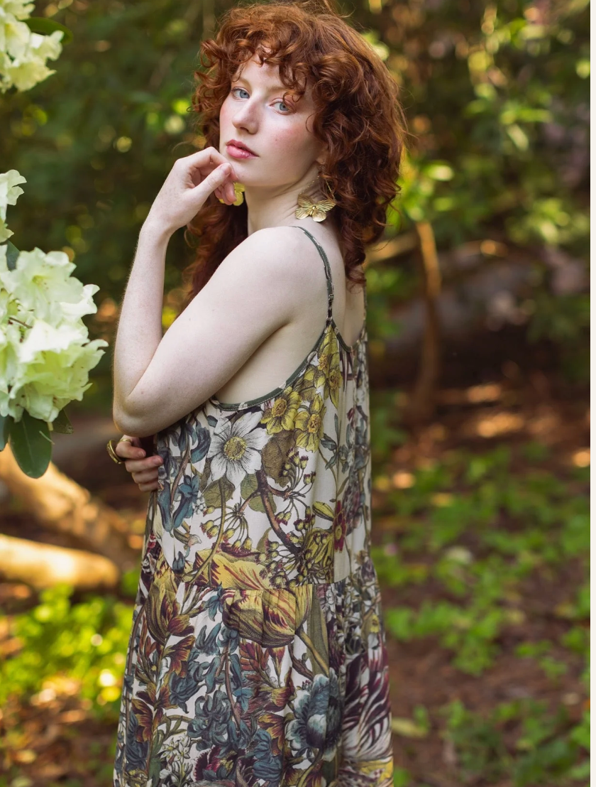 Love Grows Wild Boheme Slip Dress – Chateau Bel Age Boutique (view 8)