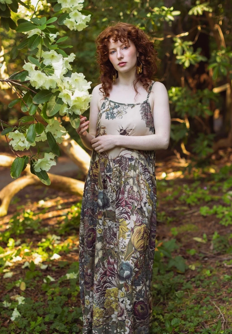 Love Grows Wild Boheme Slip Dress – Chateau Bel Age Boutique (view 3)