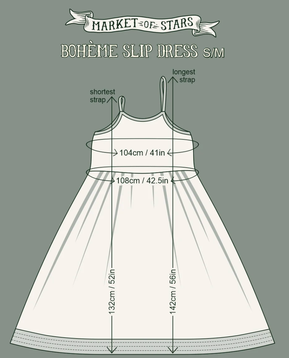Love Grows Wild Boheme Slip Dress – Chateau Bel Age Boutique (view 6)