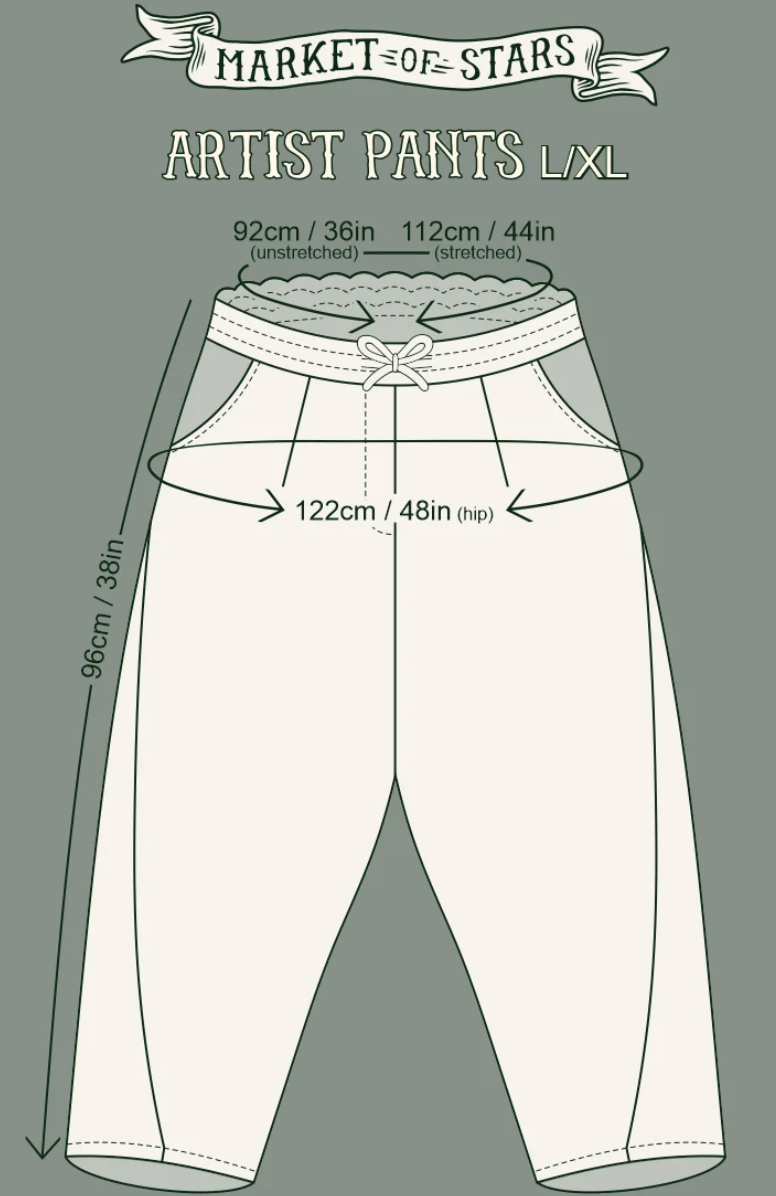 I Dream in Flowers Artist Pant – Chateau Bel Age Boutique (view 7)