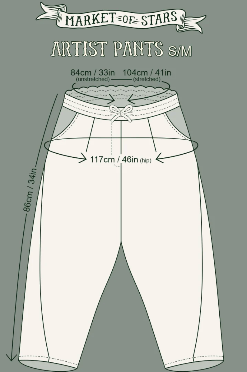 I Dream in Flowers Artist Pant – Chateau Bel Age Boutique (view 6)