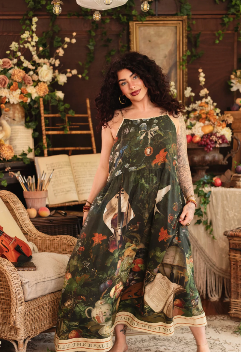 Labour of Love Bohème Slip Dress – Chateau Bel Age Boutique (view 3)