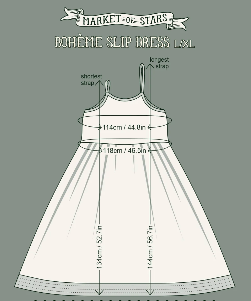 Labour of Love Bohème Slip Dress – Chateau Bel Age Boutique (view 6)