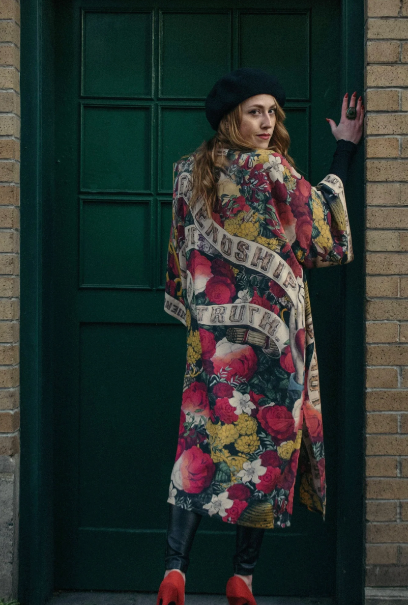 Friendship Love and Truth Opera Duster – Chateau Bel Age Boutique (view 5)