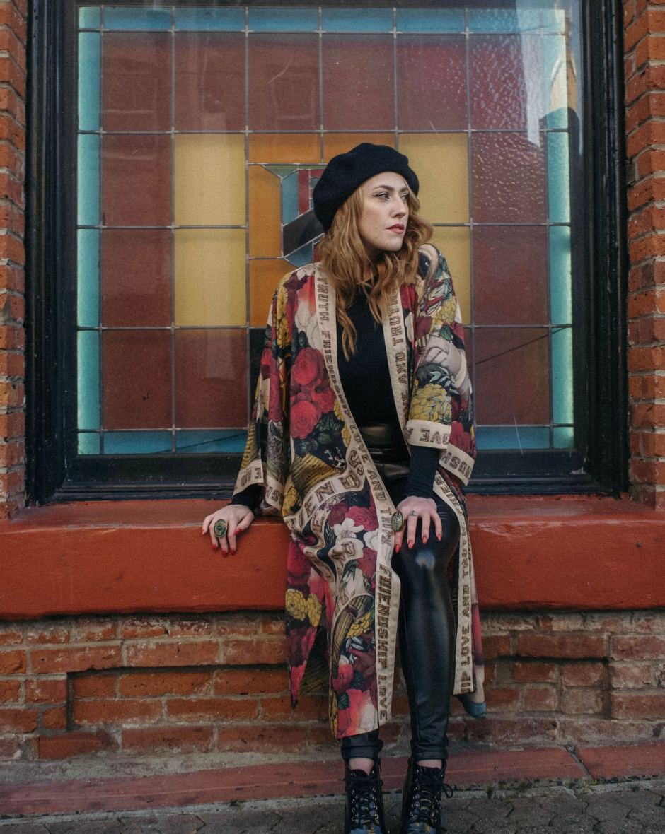 Friendship Love and Truth Opera Duster – Chateau Bel Age Boutique (view 7)