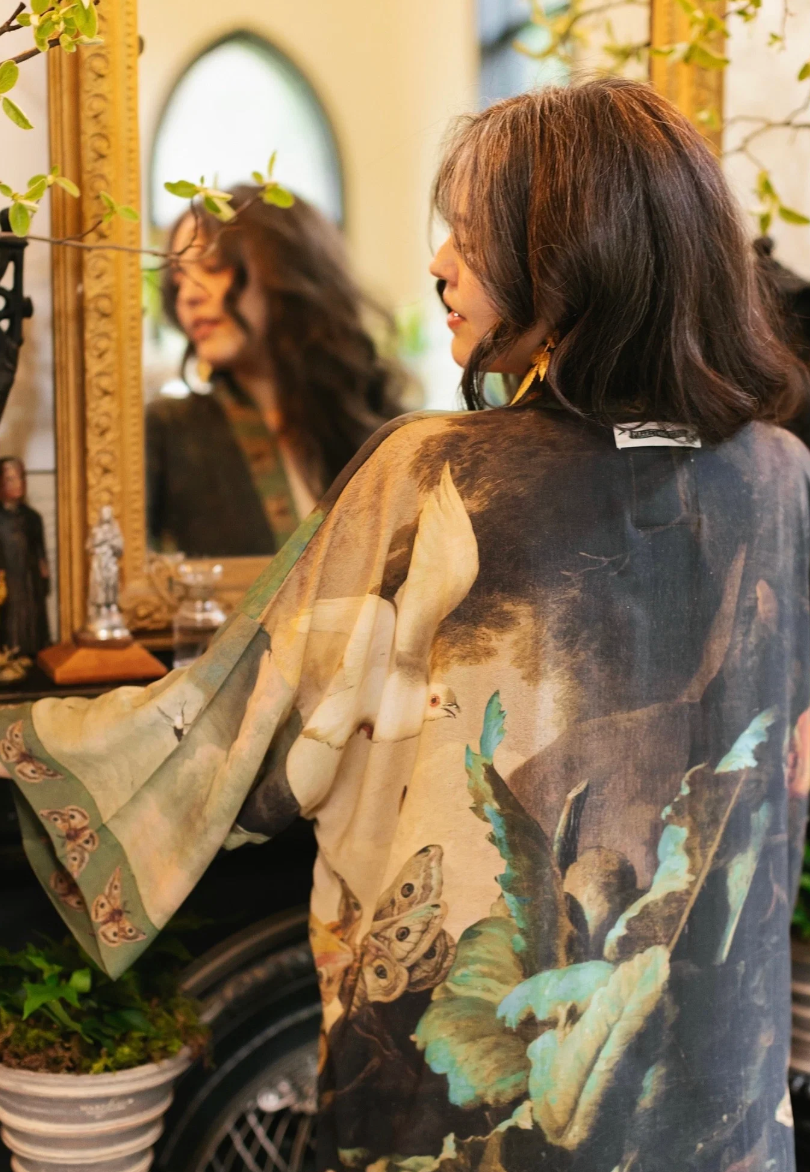 Heartwork Opera Duster – Chateau Bel Age Boutique (view 7)
