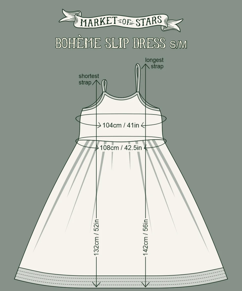 The Dawning Bohéme Slip Dress – Chateau Bel Age Boutique (view 5)