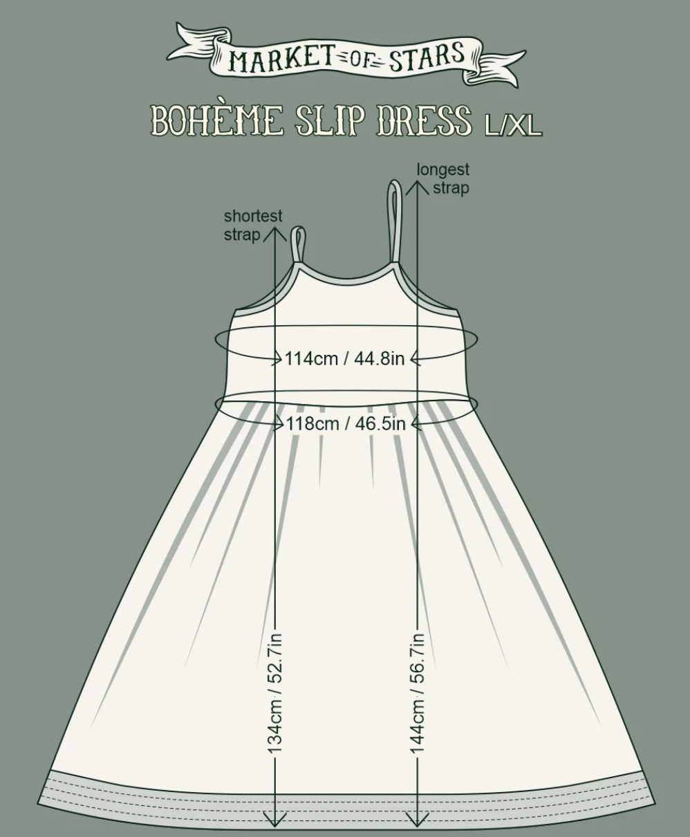 The Dawning Bohéme Slip Dress – Chateau Bel Age Boutique (view 6)