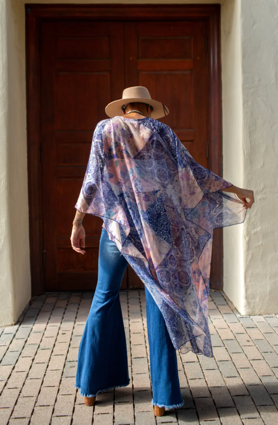 Misty Dawn Float Scarf Top