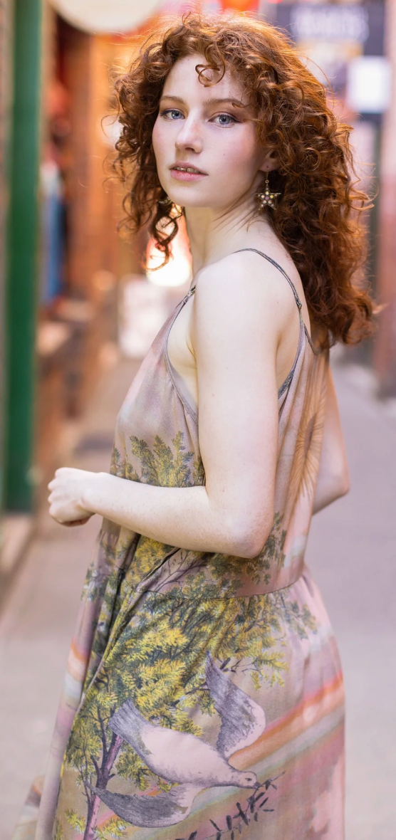 In Rainbows Slip Dress