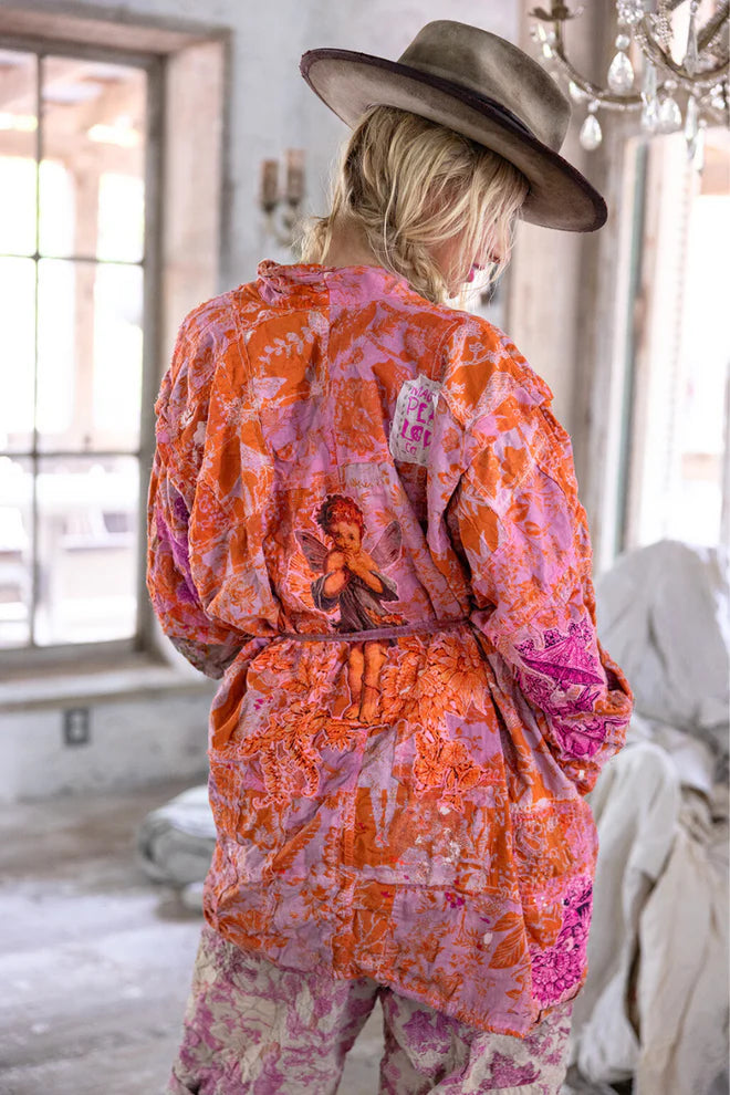 Patchwork Kei Kimono in Marmalade by Magnolia Pearl