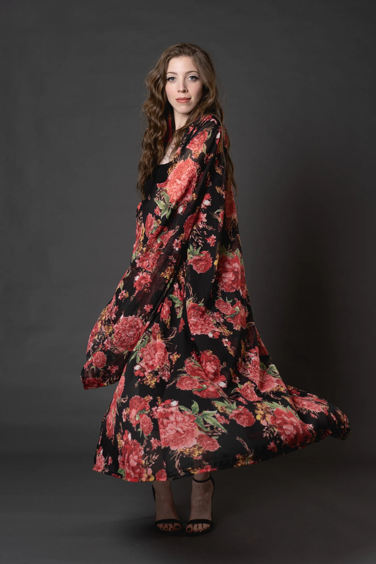 Sofia Floral Kimono by Jennafer Grace