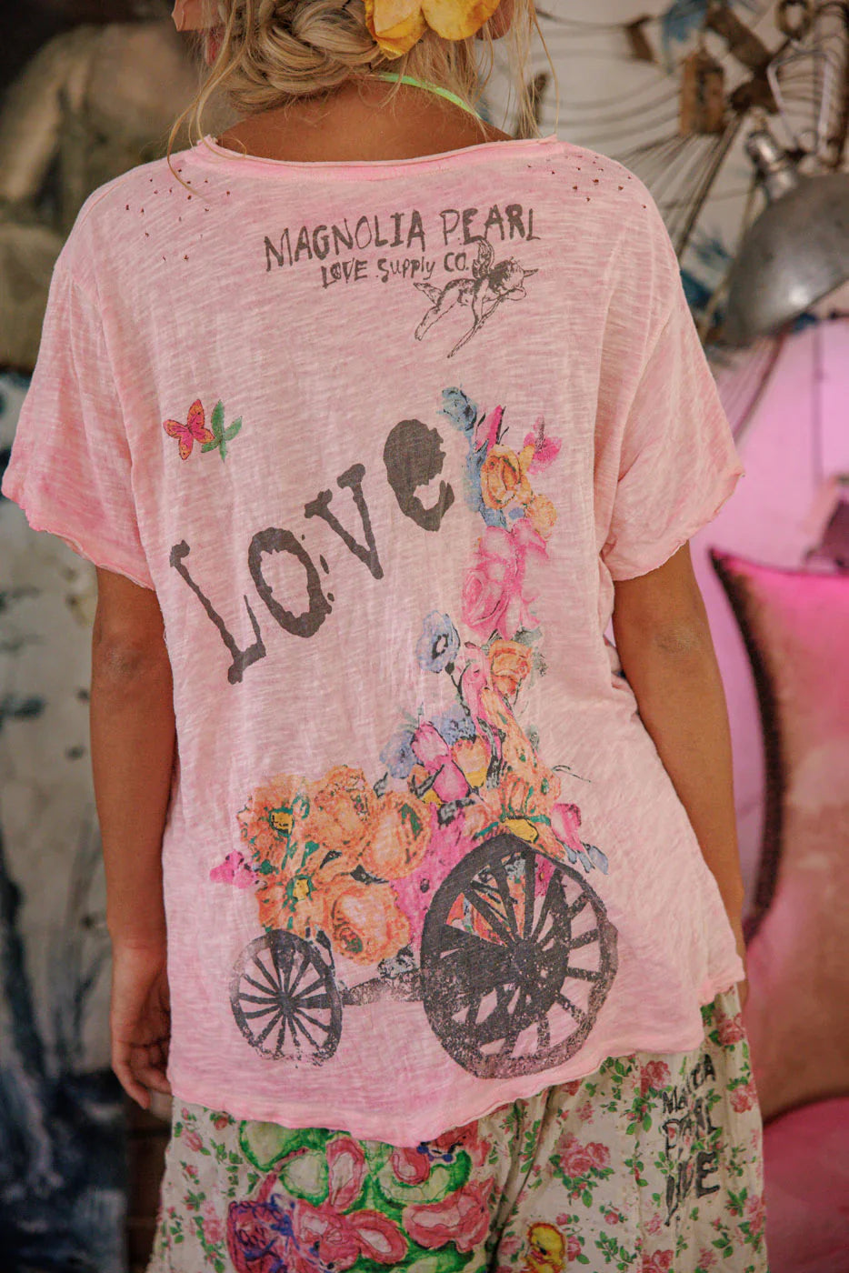 Special Delivery T 2329 in Azalea Dip Dye by MP