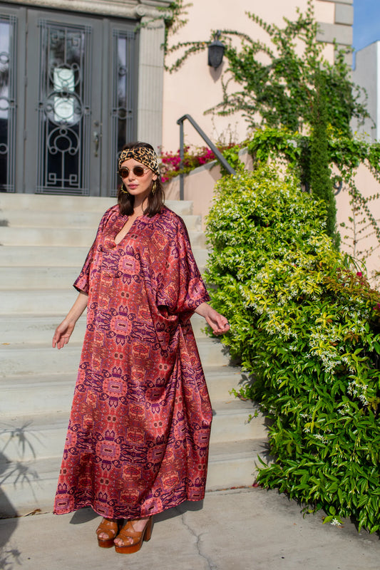 Goddess Waist Caftan in Kasbah Shine by JGrace