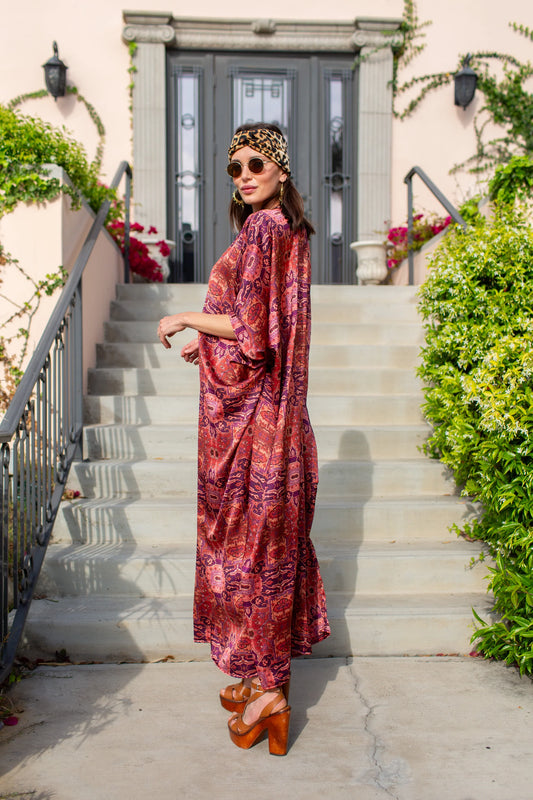 Goddess Waist Caftan in Kasbah Shine by JGrace