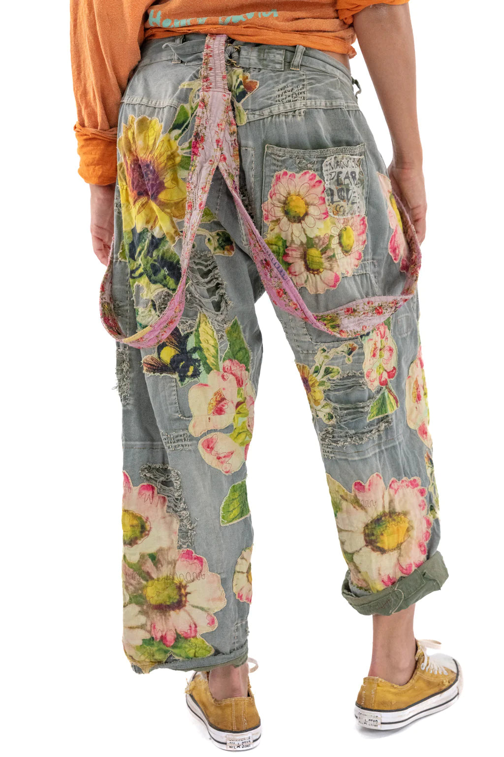 Miner Pants with Sunflower