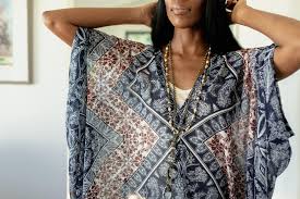 Petaluma Border Caftan by Jennafer Grace