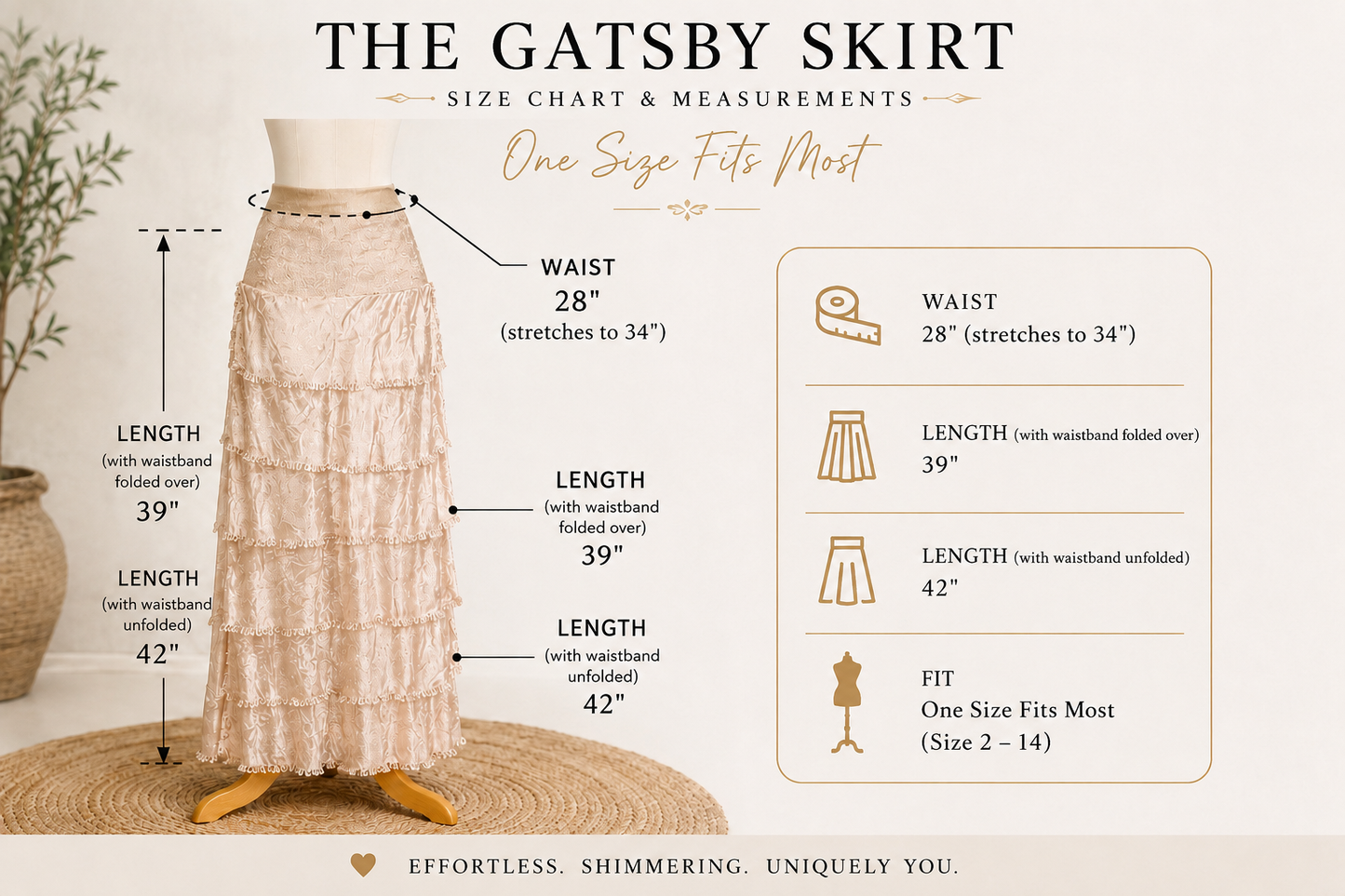 Gatsby Skirt in Espresso