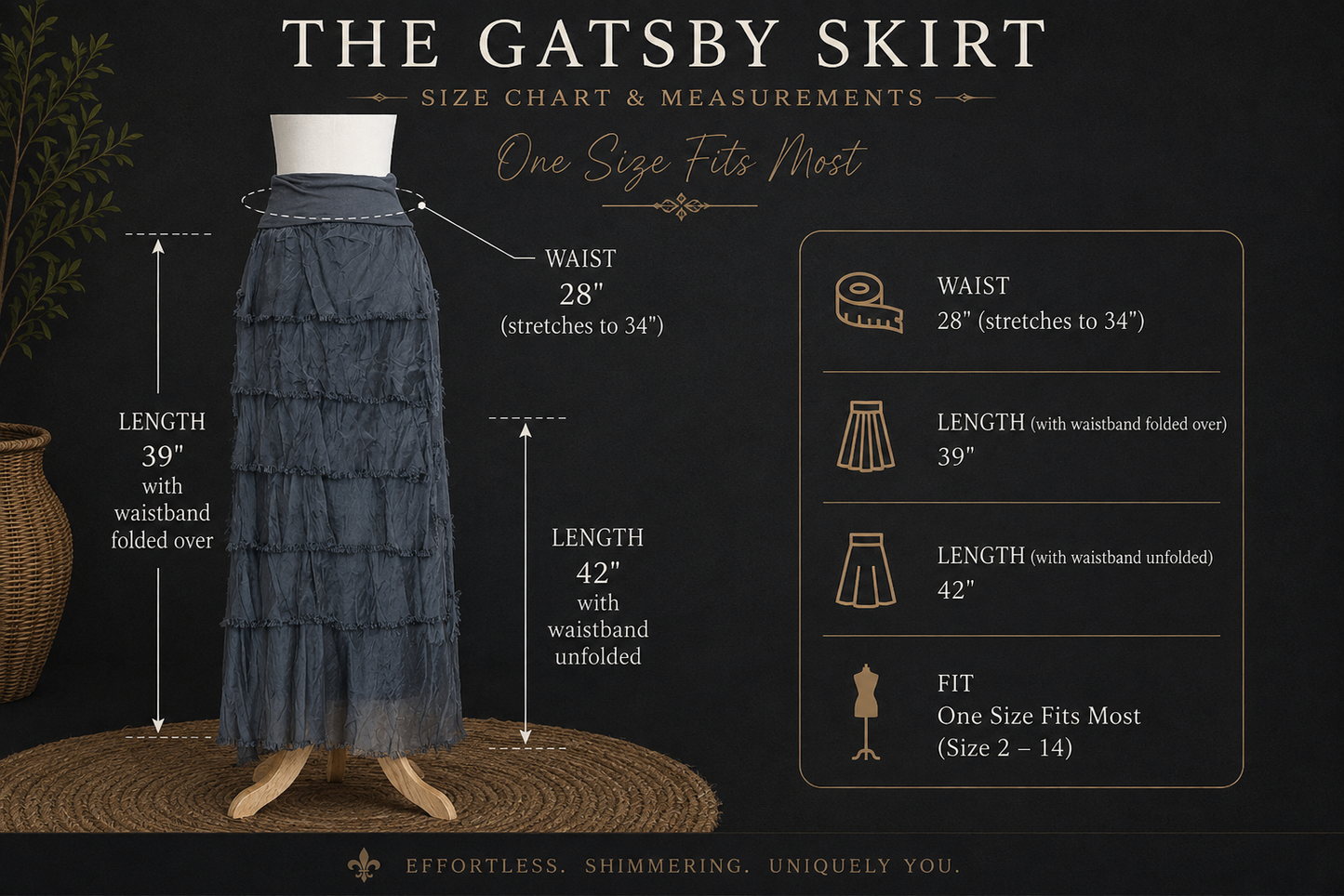 Gatsby Skirt in Coral