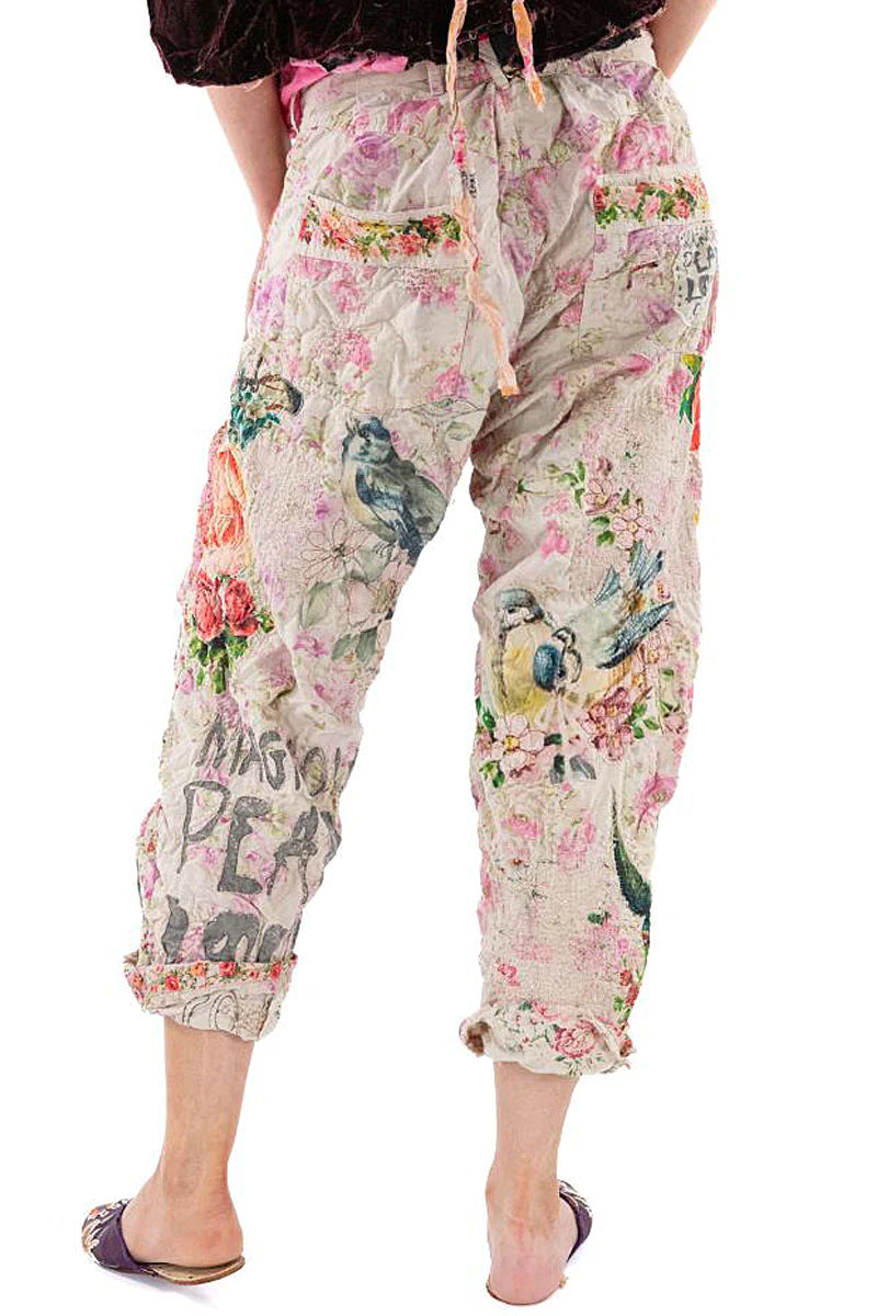 European Cotton Floral MP Love Co. Miner's Pants by Magnolia Pearl