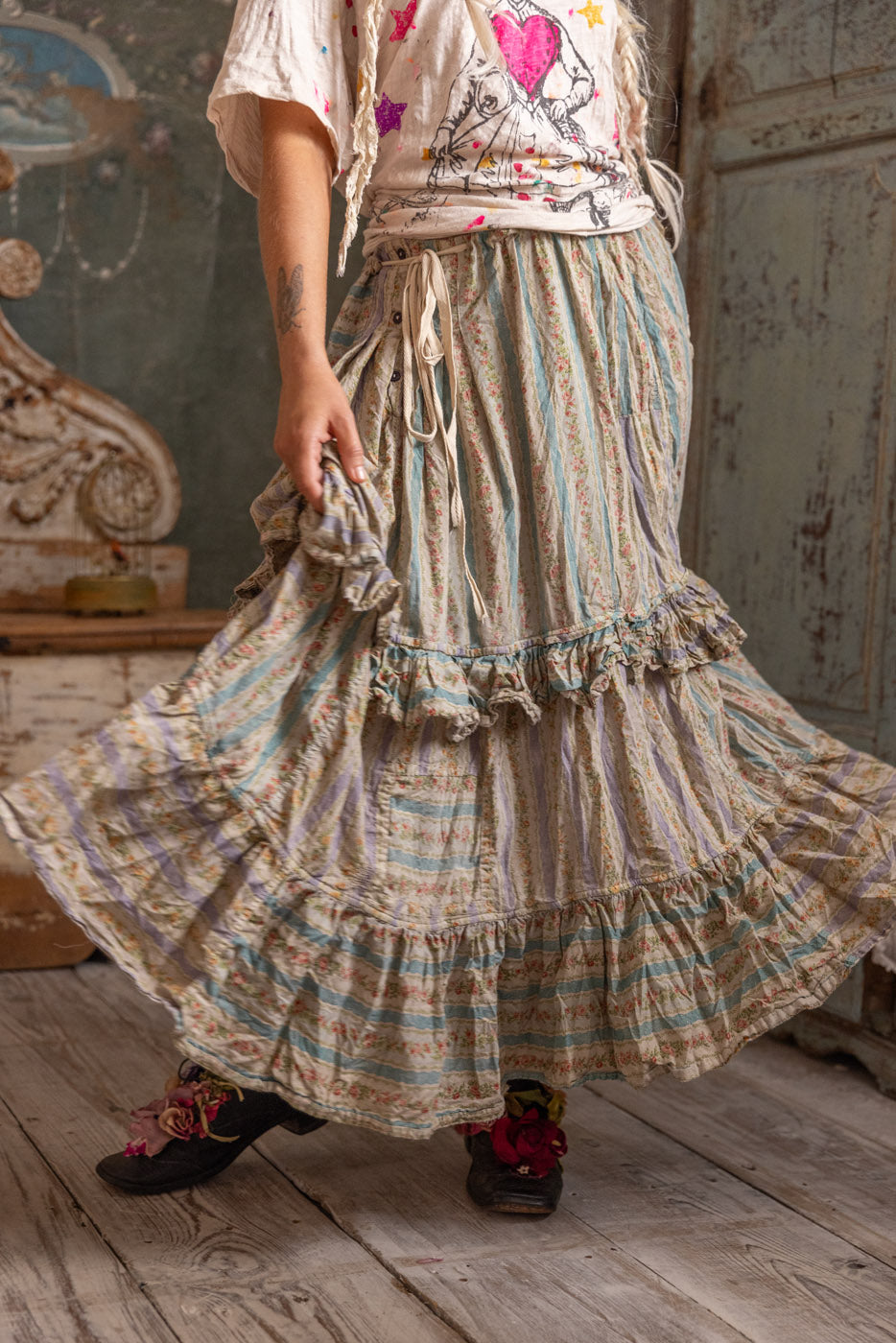 Piecewise Pissarro Skirt by Magnolia Pearl