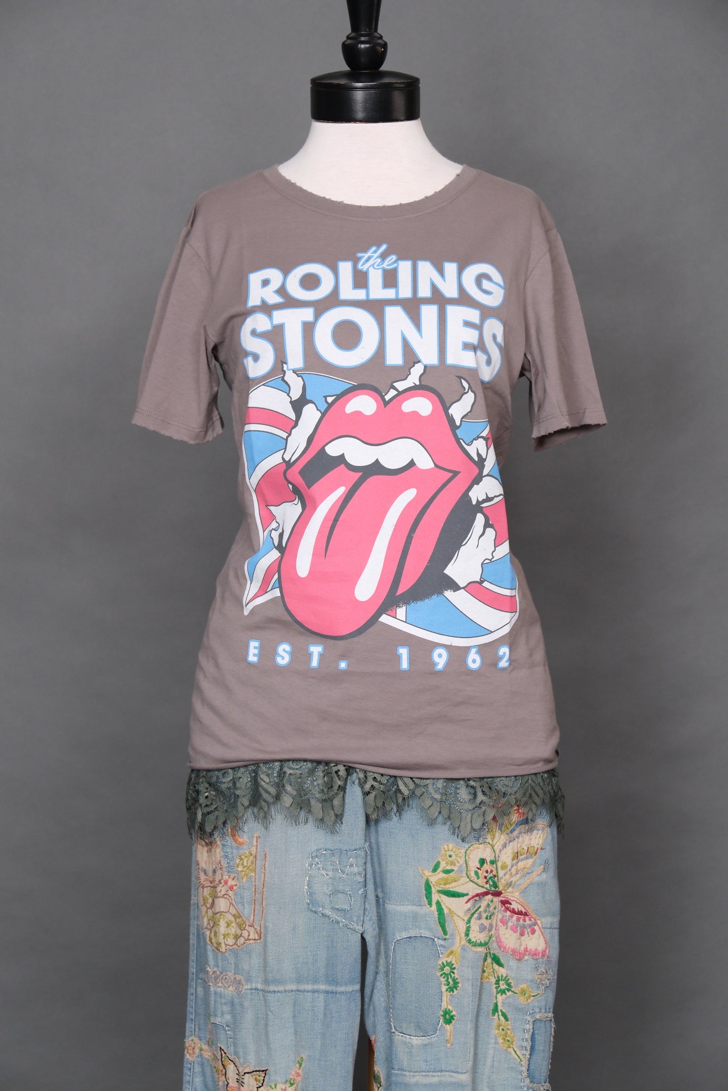 Rolling Stones Est. 1962 Grey Tee Shirt