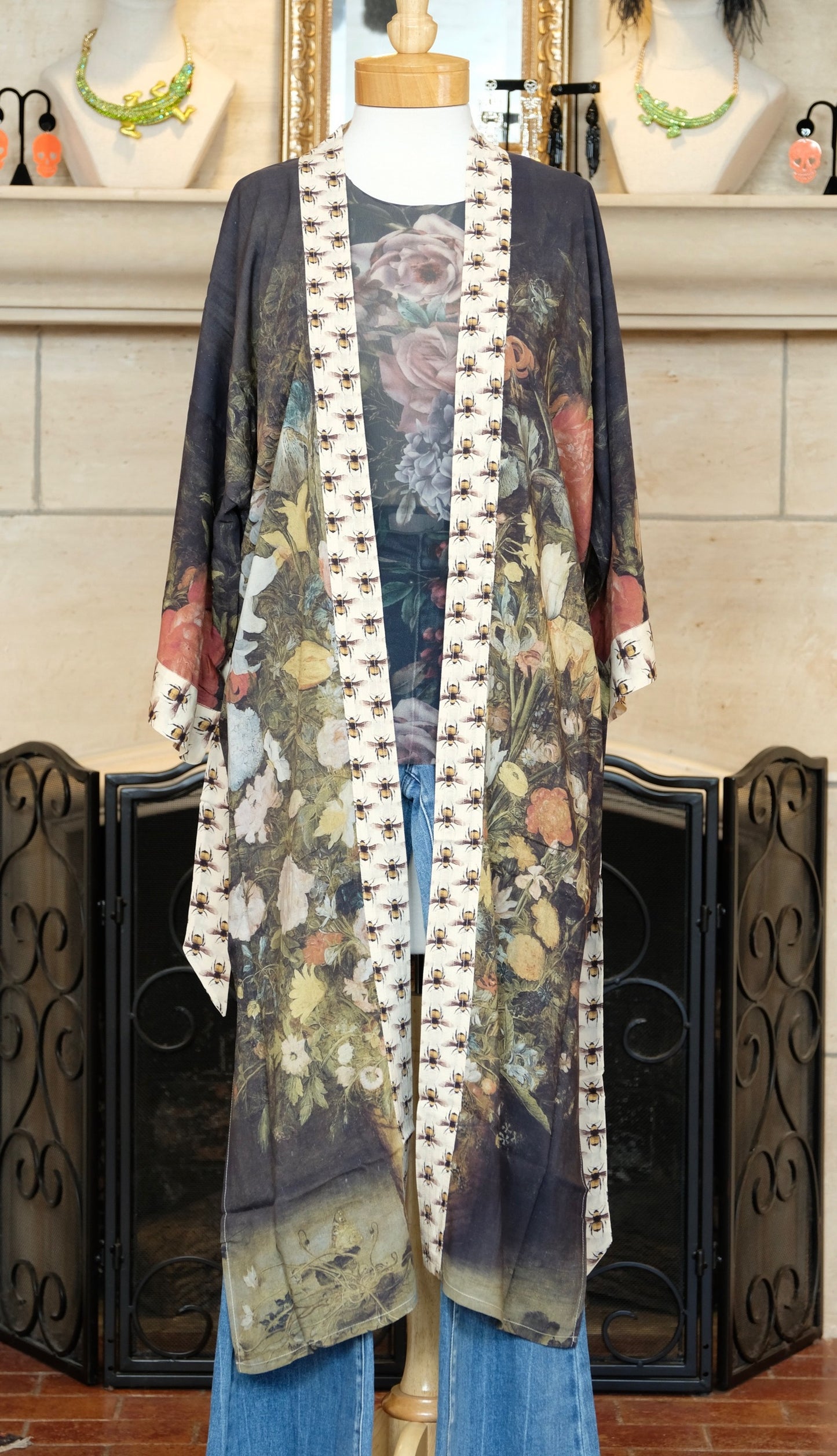 Dream in Flowers Kimono Duster by Market of Stars