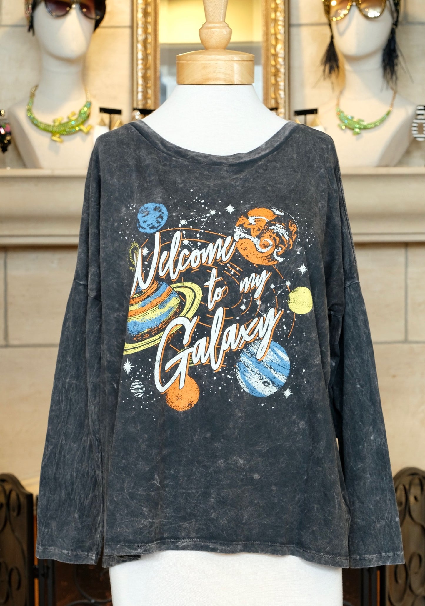 Welcome To My Galaxy Long Sleeve T-Shirt