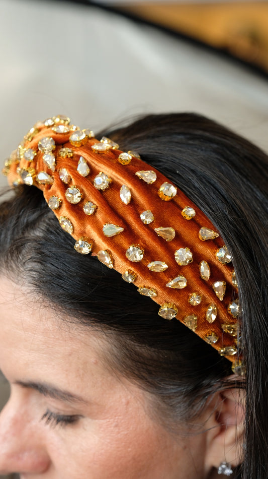 Zelda Headband in Rust