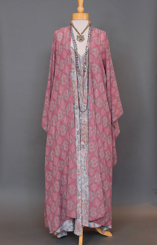 Moroccan Rose Kimono by Jennafer Grace