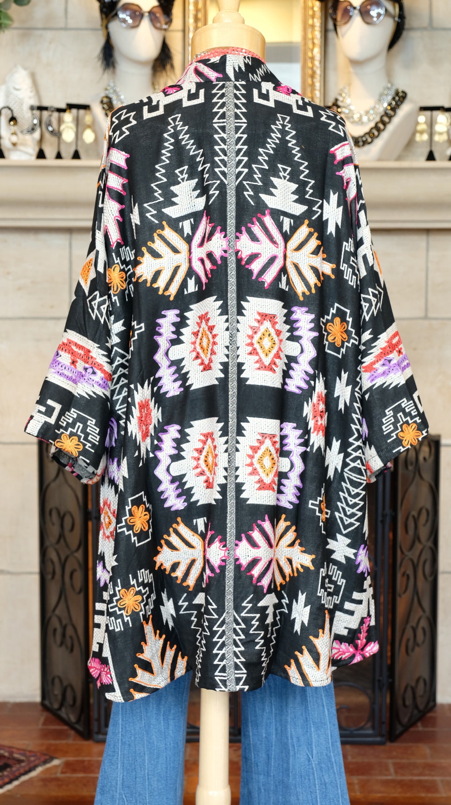 House of Spirits in Tribal Long Duster