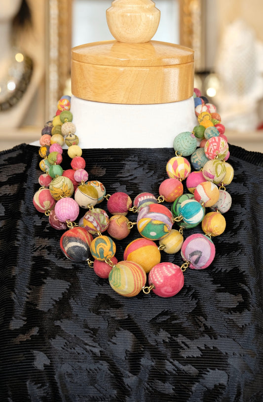 Sari Couture Necklace