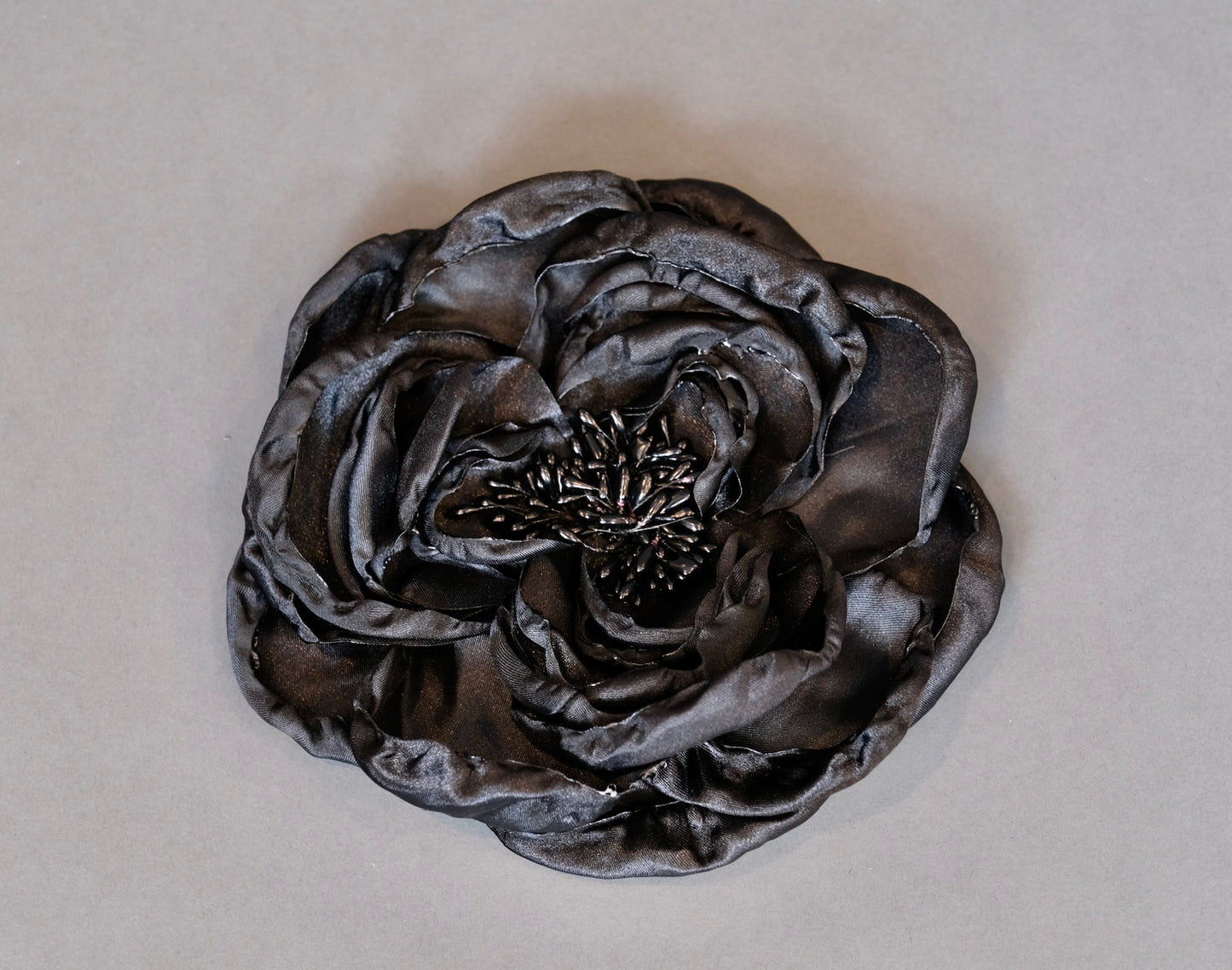 Rosarium Flower in Inky Black
