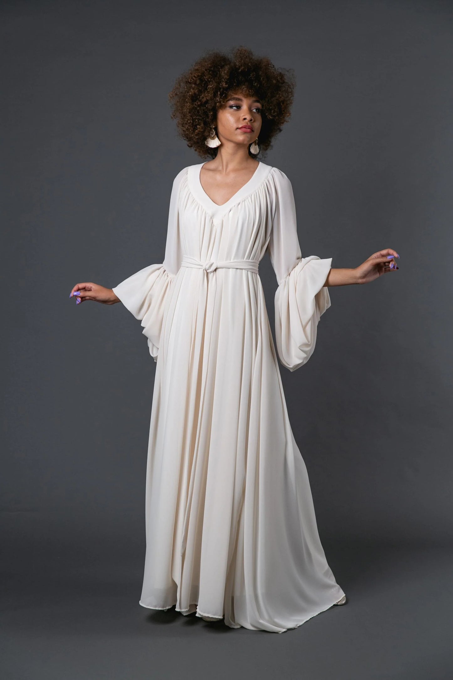 Ivory Stardust Dress by Jennafer Grace
