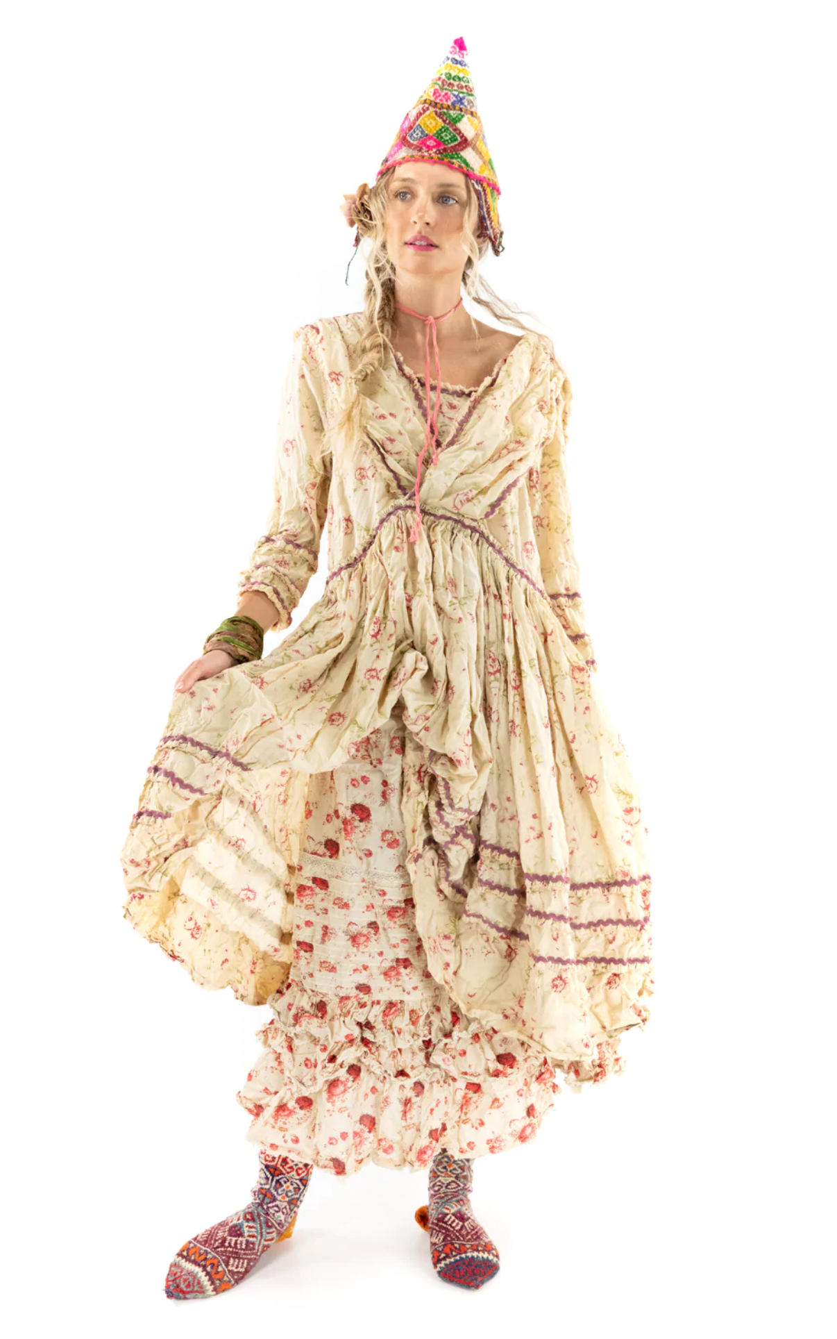 Ric Rac Nonnie Belle Dress 833 by Magnolia Pearl – Chateau Bel Age
