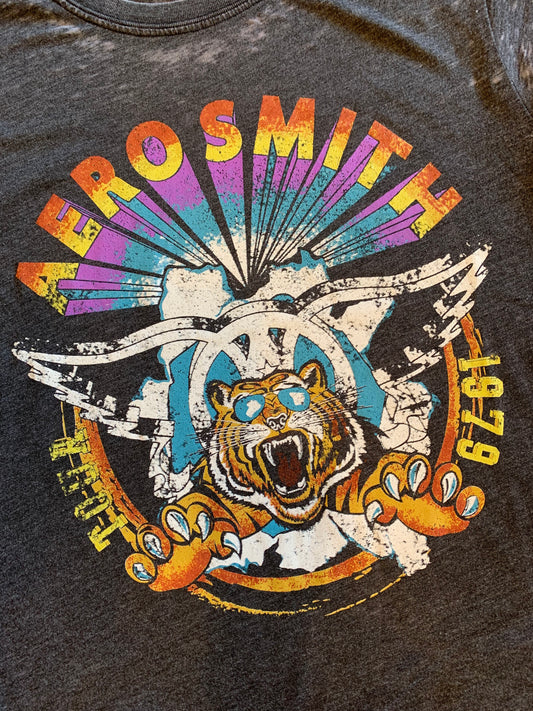 Aerosmith Vivid Tiger Tour T-Shirt