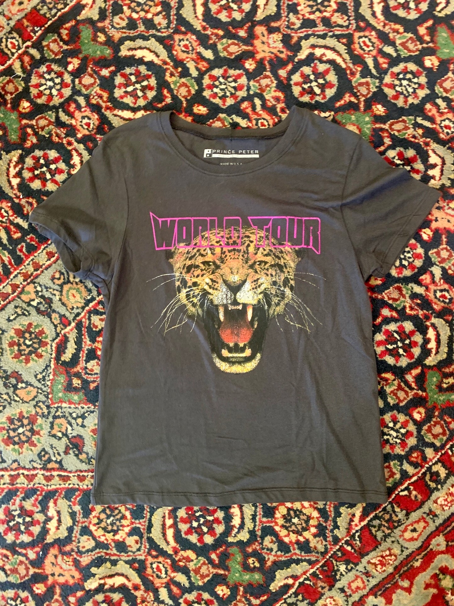 World Tour Leopard T-Shirt