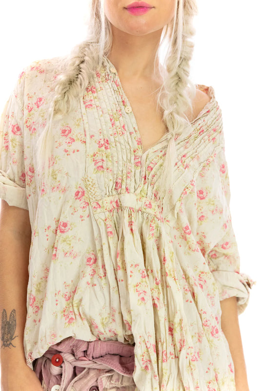 Cordelia Night Shirt 1148 in Lake of Roses by Magnolia Pearl