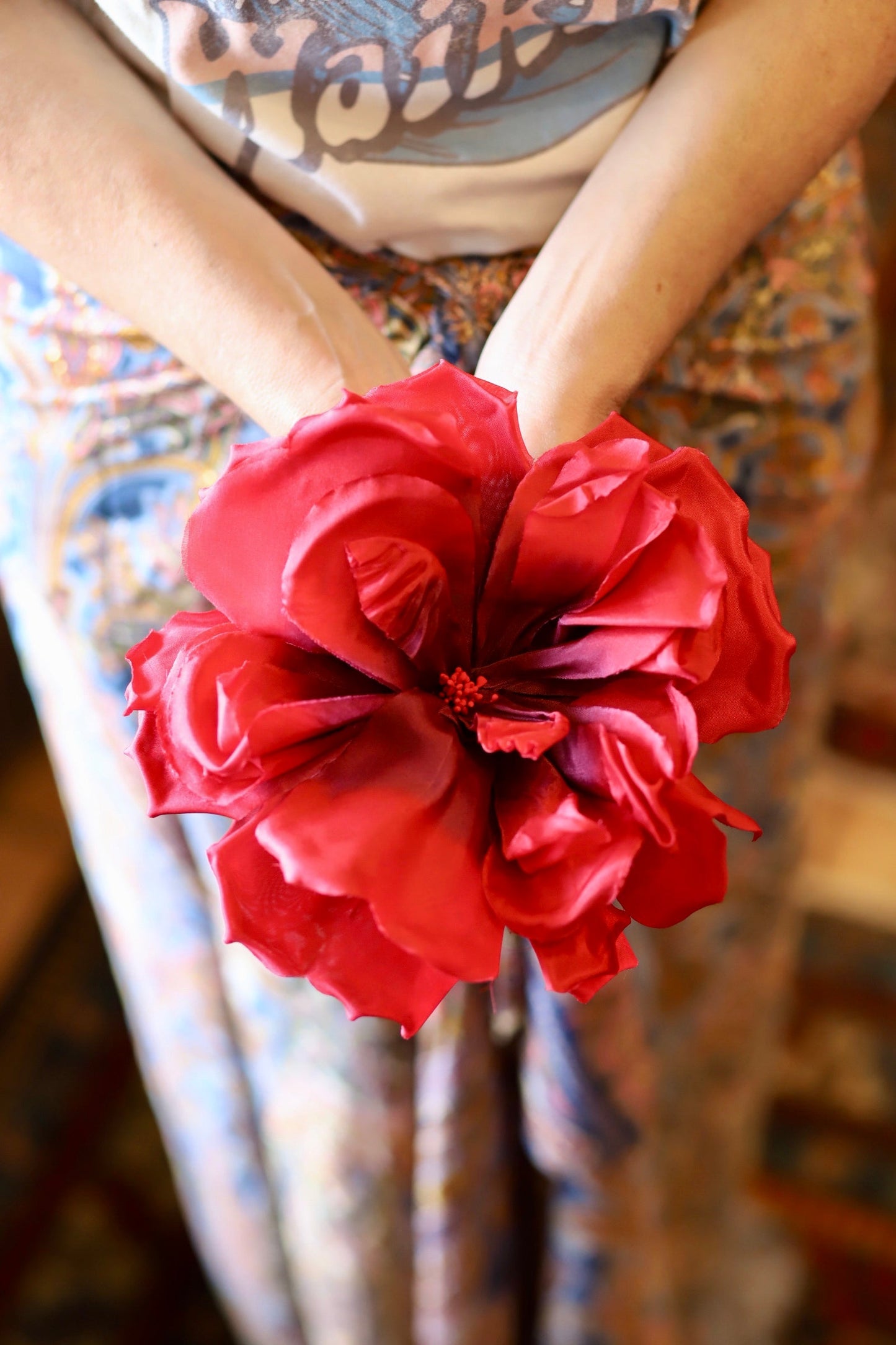 Primrose Flower in Red